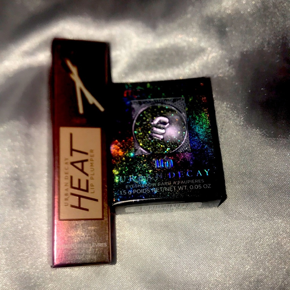 Urban decay eyeshadow and Lip plumper set